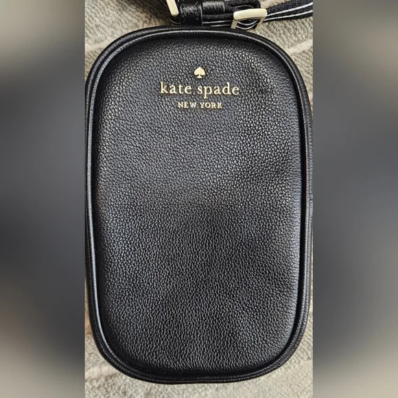 Kate Spade Rosie Pebbled Leather Black Crossbody - Picture 2 of 10